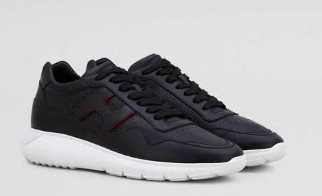 Interactive 3 scarpe uomo collezione inverno 2019 prezzo 320 euro in pelle nera 470x286 - Nuove scarpe Hogan Uomo Inverno 2018 2019: Interactive3