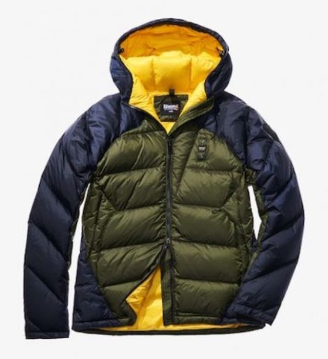 Piumino Blauer bicolore inverno 2019 prezzo 395 euro modello Diego 470x515 - BLAUER Piumini uomo inverno 2019