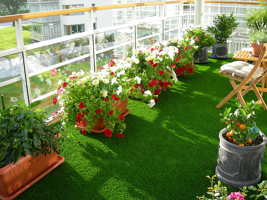 Trasformare il terrazzo in un giardino privato