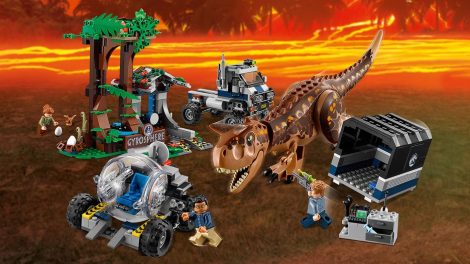Lego Jurassic World 2018 Fuga dal Carnotaurus cod 75929 470x264 - Catalogo LEGO Jurassic World Natale 2018