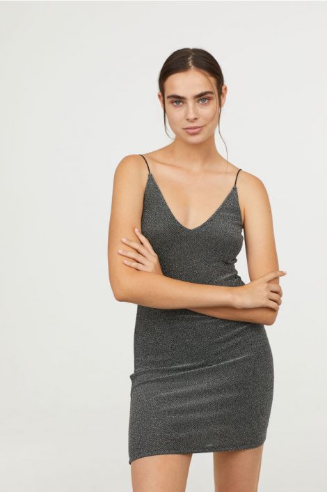 Abito economico Capodanno 2019 HM 470x706 - H&#038;M Abiti economici Natale e Capodanno 2018 2019
