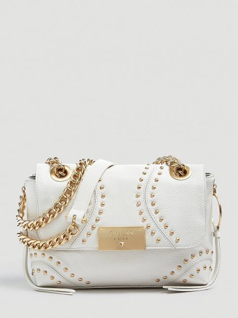 Borsa a tracolla in vera pelle Guess estate 2019 prezzo 190 euro 470x627 - Guess Borse Primavera Estate 2019: Catalogo Prezzi