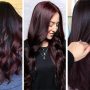 Capelli colore rosso mogano