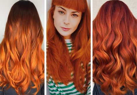 Capelli rosso rame brillante 470x325 - Capelli Rossi tutte le tonalità