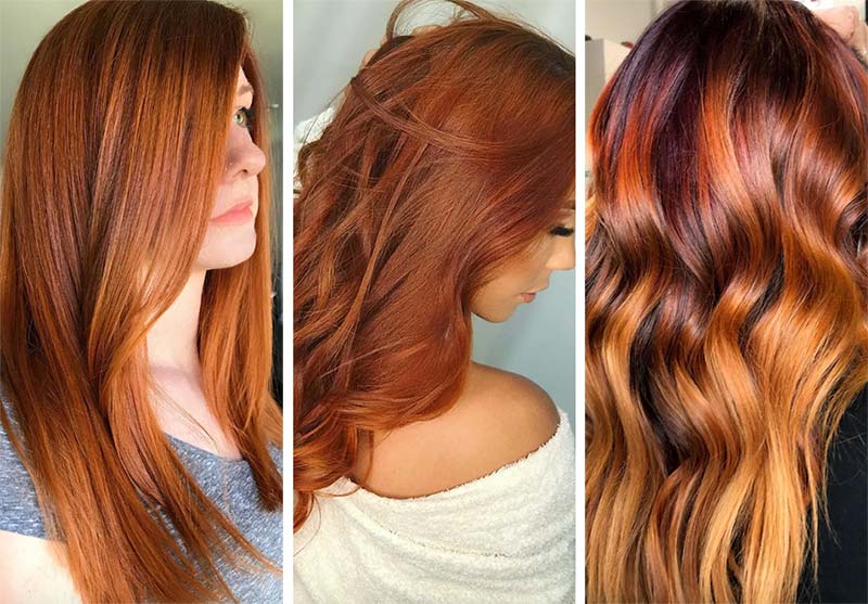 capelli color rame naturale