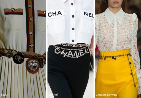Cinture con charms primavera estate 2019 470x325 - 20 Tendenze Gioielli e Accessori Primavera Estate 2019