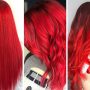 Colore capelli rosso fuoco