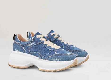 Nuove scarpe donna Hogan Maxi I Active primavera estate 2019 prezzo 390 euro in denim 470x341 - Novità scarpe Hogan donna primavera estate 2019