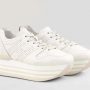 Sneakers con suola alta Hogan modello Maxi H222 prezzo 370 euro primavera estate 2019