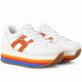 Sneakers con suola alta Hogan modello Maxi H222 prezzo 390 euro primavera estate 2019