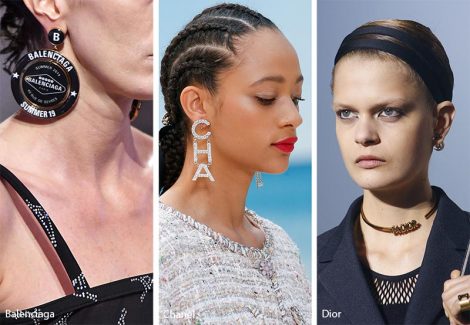 Tendenza gioielli primavera estate 2019 bijoux con LOGO 470x325 - 20 Tendenze Gioielli e Accessori Primavera Estate 2019