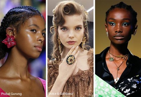 Tendenza gioielli primavera estate 2019 bijoux floreali 470x325 - 20 Tendenze Gioielli e Accessori Primavera Estate 2019