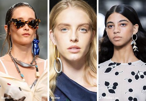 Tendenza gioielli primavera estate 2019 orecchino singolo 470x326 - 20 Tendenze Gioielli e Accessori Primavera Estate 2019