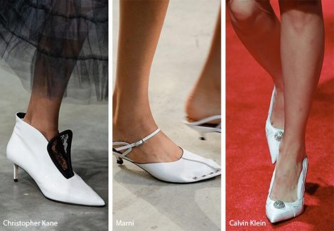 Tendenza moda scarpe e sandali colore bianco 470x325 - 21 Tendenze Scarpe e Sandali primavera estate 2019