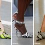 Tendenze moda scarpe e sandali stampe animalier