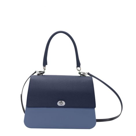 Nuova Borsa O bag Queen Blu navy e Blu cobalto 470x470 - Nuove Borse O bag primavera estate 2019: O bag Reverse e O bag Queen