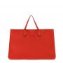 Nuova borsa O Bag Soft Maxi arancione con manici corti primavera estate 2019 prezzo 121 euro