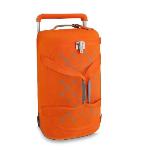 Nuovo borsone viaggio Louis Vuitton 2019 Horizon Soft arancione 470x516 - Nuovo Borsone Trolley Louis Vuitton 2019: Horizon Soft