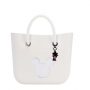 Borsa O Bag Mini Bianca con Topolino primavera estate 2019 90x90 - Collezione Borse O Bag Disney primavera estate 2019
