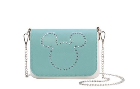 Borsetta a tracolla O Pocket bianca e turchese primavera estate 2019 470x300 - Collezione Borse O Bag Disney primavera estate 2019