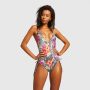 Yamamay costume intero scollato estate 2019 mod Bali Tropic