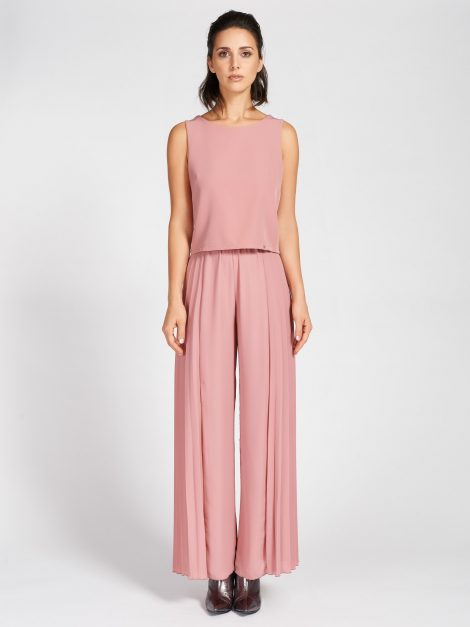 Tuta elegante con pantaloni palazzo Rinascimento prezzo 119 euro 470x627 - Abiti da Cerimonia Rinascimento inverno 2019 2020