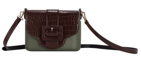Borsa O pocket con pattina effetto coccodrillo 470x208 - Anteprima Borse O bag inverno 2019 2020