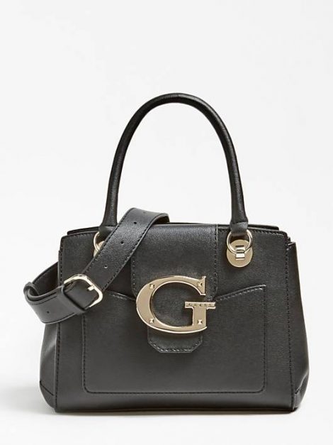 Borsa a mano Guess modello Camila inverno 2019 2020 prezzo 139 euro colore nero 470x627 - Nuove Borse GUESS inverno 2019 2020