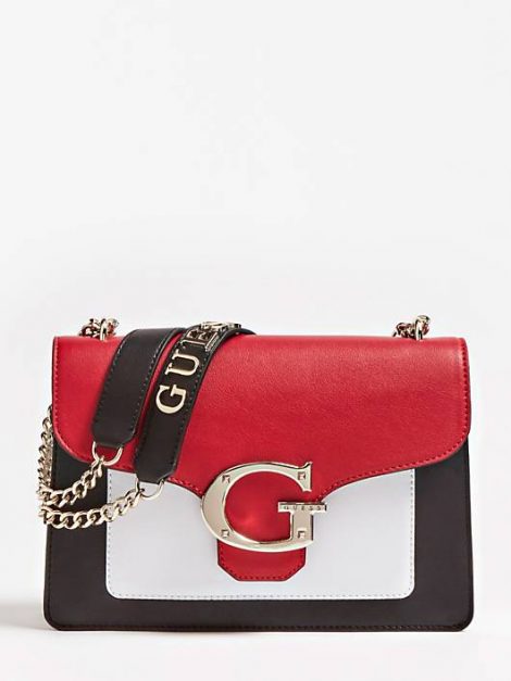 Borsa a tracolla con patta Guess modello Camila inverno 2019 2020 prezzo 139 euro 470x627 - Nuove Borse GUESS inverno 2019 2020