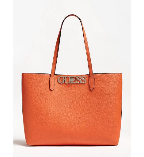 Nuova shopper Guess Uptown Chic con pochette interna prezzo 129 euro colore arancione 470x511 - Nuove Borse GUESS inverno 2019 2020