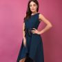Abito asimmetrico blu Nuna Lie collezione inverno 2019 2020 90x90 - Nuna Lie Abiti eleganti da sera e da cerimonia Inverno 2020