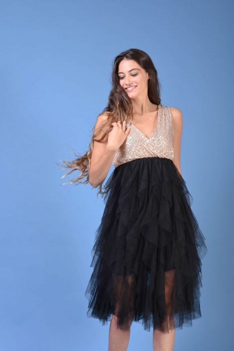 Abito per Capodanno Nuna Lie 2019 2020 470x705 - Nuna Lie Abiti eleganti da sera e da cerimonia Inverno 2020