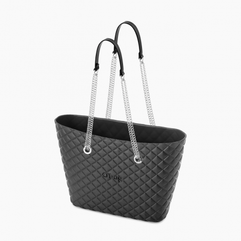 O bag Urban Matelasse colore grafite collezione autunno inverno 2019 2020 prezzo 76 euro 470x470 - Borsa O Bag Urban Matelasse&#8217; inverno 2019 2020: colori e prezzi