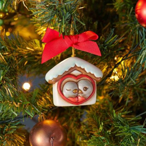 Addobbo per albero di Natale 2019 Thun Casetta con Pettirossi 470x470 - THUN: Nuovi Addobbi Albero di Natale 2019