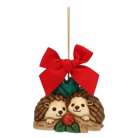 Addobbo per albero di Natale 2019 Thun Coppia di Ricci 470x470 - THUN: Nuovi Addobbi Albero di Natale 2019