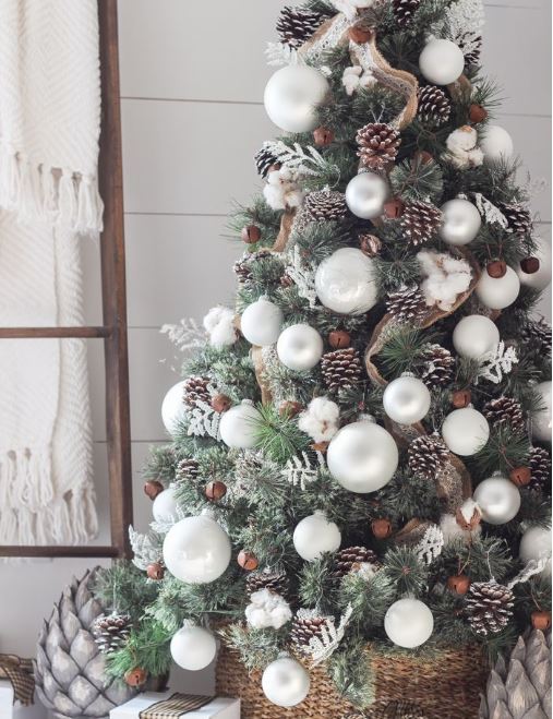 Albero Di Natale Argento E Blu.Colori Alberi Di Natale 2019