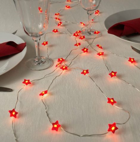 Luci LED Ikea a forma di stelle Natale 2019 470x476 - Catalogo IKEA Natale 2019