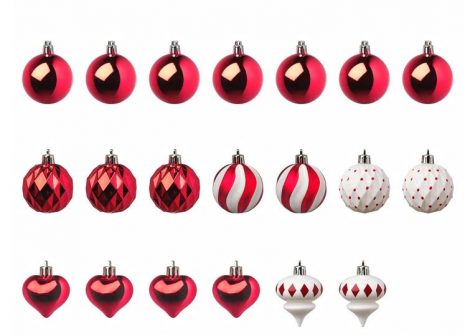 Set di 20 Palline da addobbare Albero di Natale 2019 IKEA 470x336 - Catalogo IKEA Natale 2019