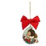 THUN Addobbo Natalizio Albero di Natale 2019 Angelo con Luna 90x90 - THUN: Nuovi Addobbi Albero di Natale 2019
