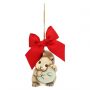 Thun Addobbo Albero di Natale 2019 Scoiattolo con luna 90x90 - THUN: Nuovi Addobbi Albero di Natale 2019