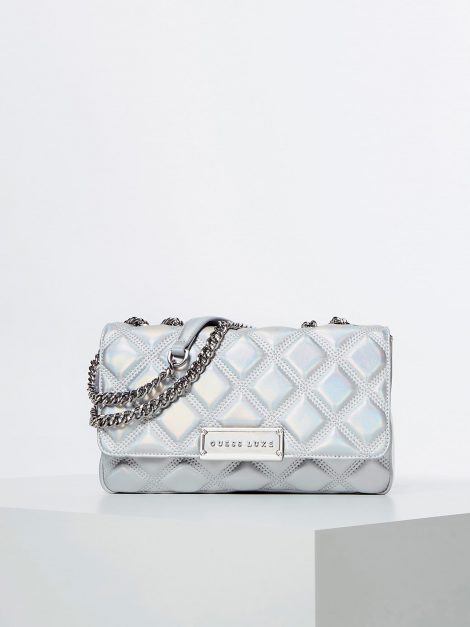 Borsa Guess in pelle trapuntata modello Kiki Luxe collezione primavera estate 2020 470x627 - Borse Guess in pelle primavera estate 2020