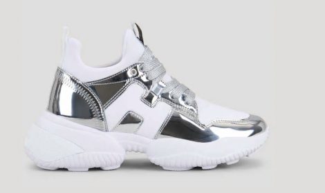 Nuove scarpe Hogan Donna Interacrtion Laminate aregnto estate 2020 470x280 - Nuove Sneakers HOGAN Donna Primavera Estate 2020