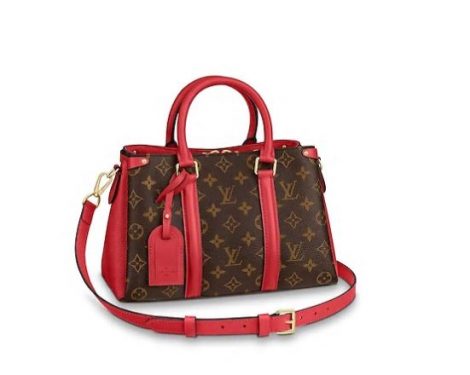 Borsa Louis Vuitton Soufflot variante piccola BB con finiture rosse 470x375 - Louis Vuitton Borsa Soufflot Collezione Primavera Estate 2020