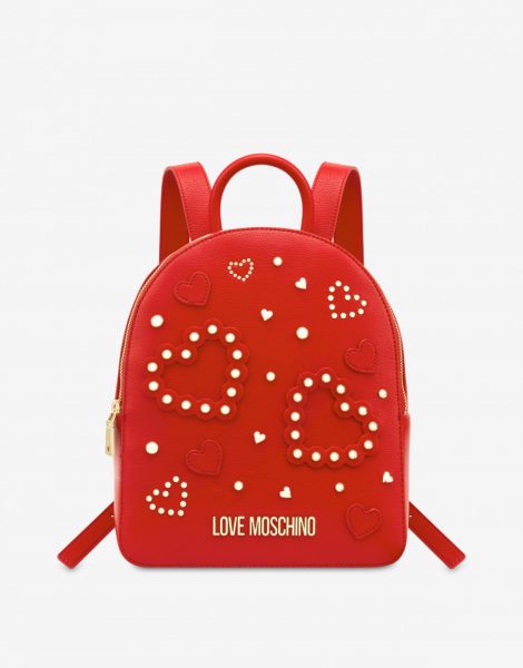Love Moschino zaino con cuori estate 2020 470x600 - Love Moschino Zaini Estate 2020
