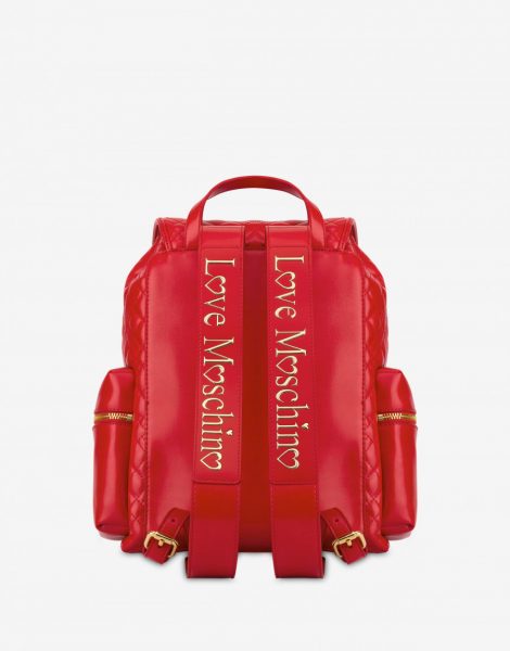 Zaino grande rosso Love Moschino estate 2020 470x600 - Love Moschino Zaini Estate 2020