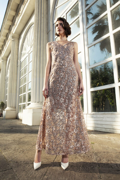 Abito lungo elegante da cerimonia Coconuda estate 2020 470x705 - Coconuda Abbigliamento Catalogo Foto Estate 2020
