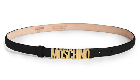 Cintura Moschino donna 470x269 - 15 Cinture Donna Icone della Moda