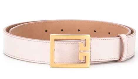 Cintura in pelle rosa Givenchy 470x269 - 15 Cinture Donna Icone della Moda