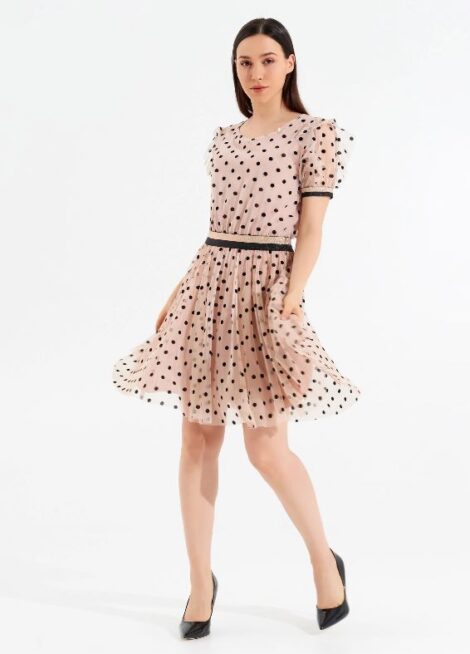 Abito in tulle a pois Rinascimento autunno inverno 2020 2021 470x654 - Rinascimento Abiti Inverno 2020 2021