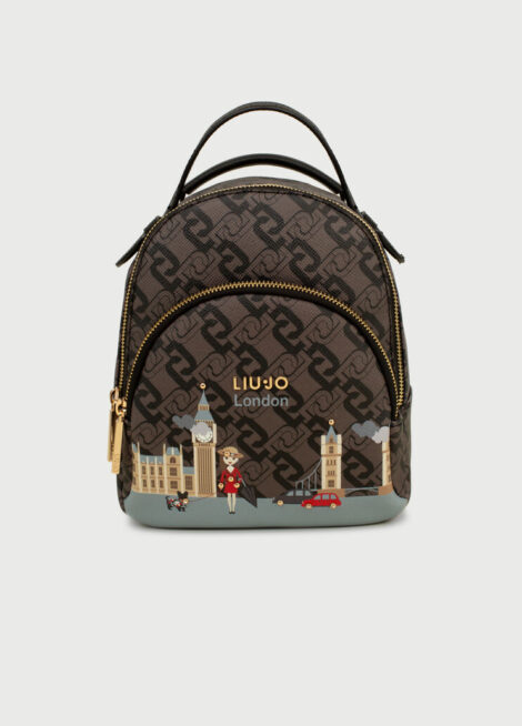 Nuovo Zaino Liu Jo autunno inverno 2020 2021 London 470x654 - Borse Liu Jo autunno inverno 2020 2021 con Città